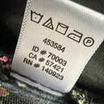 Loft  Multicolor Floral Striped Ruffled Side Zip High Rise Pocket Shorts Size 10 Photo 11