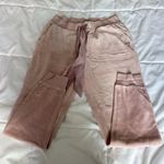 Victoria's Secret  VS Velour Long Sleeve Tulip Back Top Bottoms Womens Medium Photo 5