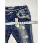 GRACE IN LA New jeans Womens sz 31 embellished pockets aztec lace denim bootcut Photo 3