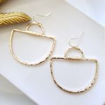 ZARA New!  Irregular Drop Earrings Photo 7