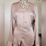 EXPRESS Portofino Light Pink Long Sleeve Top Size:SP Photo 0