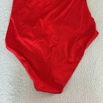 La Blanca Island Goddess Underwire Lace Up One Piece - Guava, Size 10, $128 Photo 7