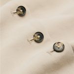 Wilfred NWT  Pacino Cream Button-Up Vest Photo 5