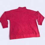 Y2K Vintage Chunky Winnie The Pooh Piglet Disney Red Pullover 1/4 Zip Sweater Sweatshirt Long Sleeve XXL Photo 2