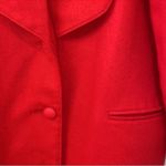Diana Marco Red Blazer/Jacket Red Size XL Photo 5