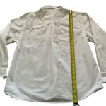 Christopher & Banks Vintage Christopher banks womens American flags star embroidered button up shirt Photo 3