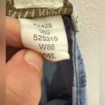 Banana Republic vintage  Made In uSA‎ Small Denim Mini Wrap Skirt Photo 3