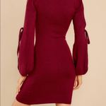Free People ‎Cutout Sleeves Sweater Dress Photo 5
