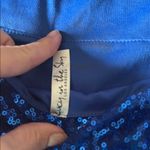 Lucy in the Sky  Shimmering Blue Sequin Dress Photo 1