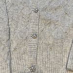 POL Kut cream cable knit cardi sz M Photo 2
