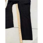 Adrianna Papell  Dress Pants Women 30" Black Straight Pockets Work Quiet Luxury Photo 3