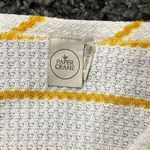 Paper Crane  Short Sleeve Tie Front Stripe Waffle Knit Top Photo 4