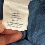 J.Crew denim swing top in Spanish indigo size XXS Blue Photo 6