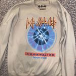 Def Leppard Sweatshirt Tan Size L Photo 0
