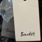 Bardot Isa Crochet Lace Cocktail Sheath Dress French Black Size L 10 NWT Photo 4