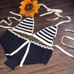 Leg Avenue LINGERIE 2pc Knit Bikini Set MED/LG Photo 5