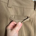 Talbots NWT Vintage Tan Straight Leg Stretch Slacks Pants Photo 3
