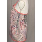 Karlie  ~ Sleeveless Top With Spaghetti Straps Racerback ~ Size Small Multicolor Photo 2