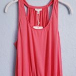 Soft Joie Coral Pink Bailee Blouson Tank Dress Size L Photo 3