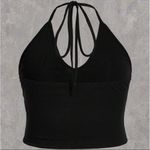 SheIn  Elegant Black Strappy Tank Top Photo 4
