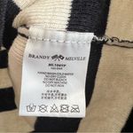 Brandy Melville  Black White Knit‎ Polo Short Sleeve Shirt One Size Photo 4