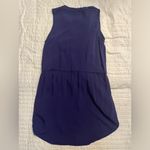 Lulus  navy blue tie waist dress Photo 2