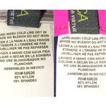 NEW Bca by Rebecca Virtue Chevron Bandeau bikini swimsuit set size S Blue Photo 5