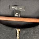 Ann Taylor  12 Classic Black Fitted Mini Dress - Funeral Photo 6