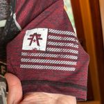 American Fighter  Charcoal Gray, Black and Burgundy Tee Size Medium Photo 6
