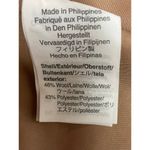 J.Crew  Women's Mercantile‎ Wool Blend Ruffle Front Mini Skirt Camel Size 8 Photo 6