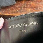 Arturo Chiang  Black Leather Over The Knee Boots Size 7.5 Photo 7