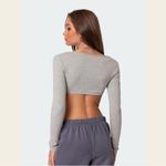 Edikted  long sleeve crop top, NWT! Photo 1