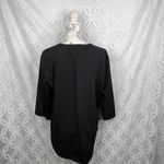 Lysse Sharon Black Lace Up Oversized Tunic Top Size L NWOT Photo 10
