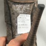 Luxury Rebel brown suede 8 ankle bootie heel Photo 5