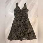 R&K originals Elegant‎ Black Paisley Dress Size 16 Photo 1