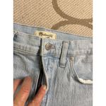 Madewell Perfect Vintage Wide-Leg Crop Jean Distressed comfort Stretch, size 29 Photo 3