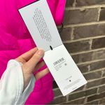 UGG  Reversible Pink Puffer Vest Full Zip Button Up Sleeveless Women Sz Large NWT Photo 7