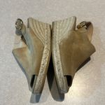 KANNA Tan Suede Slingback Espadrille Wedge Size 7 Photo 4