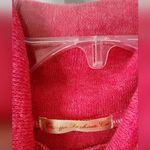 NWT Women's Takya Fashion Pink White Pom Pom Turtleneck Sweater Dress Size S/M Photo 2