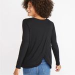 Marine layer  Tulip Open Back Ribbed Long Sleeve Photo 1