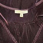 Baltic Born Long Sleeve Purple Pleated Maxi Dress Y2 Photo 2