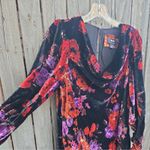 Anthropologie  MAEVE sz XS Cowl Neck Velvet Dress Photo 4