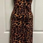 Leopard Print Maxi Dress Multi Size XXL Photo 1