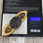 Unique Vintage  Peacock Cabochon Brooch Photo 11