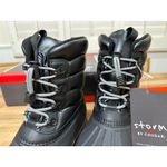 Storm By Cougar Cardiff Winter Black Boots Size 8 NIB Textile Upper Waterproof Photo 11