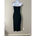 HATCH THE BODY MATERNITY BAMBOO STRAPLESS MIDI DRESS BLACK EUC SIZE M Size M Photo 3