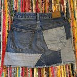American Eagle Patchwork Denim Skirt Photo 1