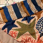 Farm Rio New  Charm of the Sea High-Waist Bikini Bottoms Small Photo 3