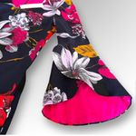 Trina Turk Cheers Floral Bell Sleeve Dress sz 10 Photo 7