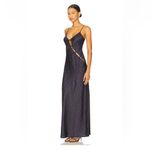 LIONESS  About A Girl Maxi Dress in Onyx Polka Photo 1
